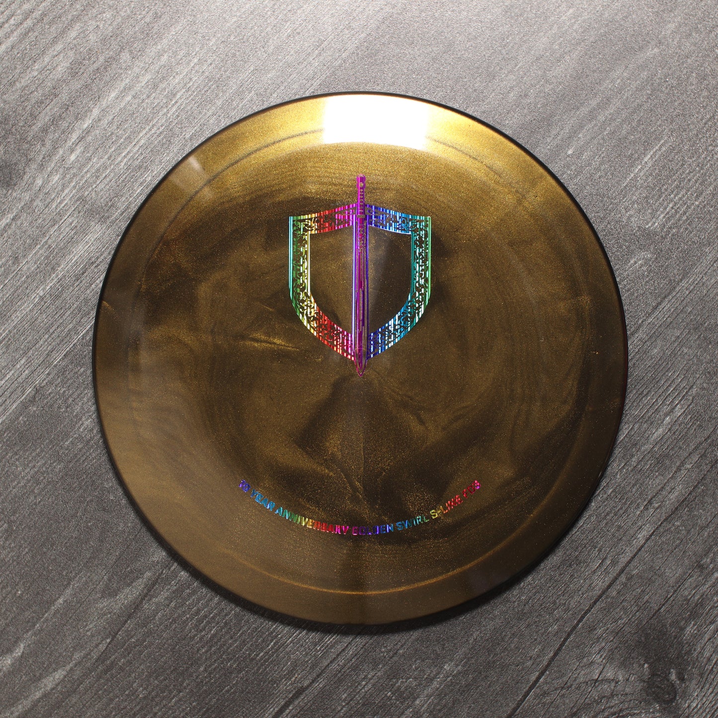 Discmania Originals Golden Swirly S-Line FD3 (Special Edition: 10 Year Anniversary)