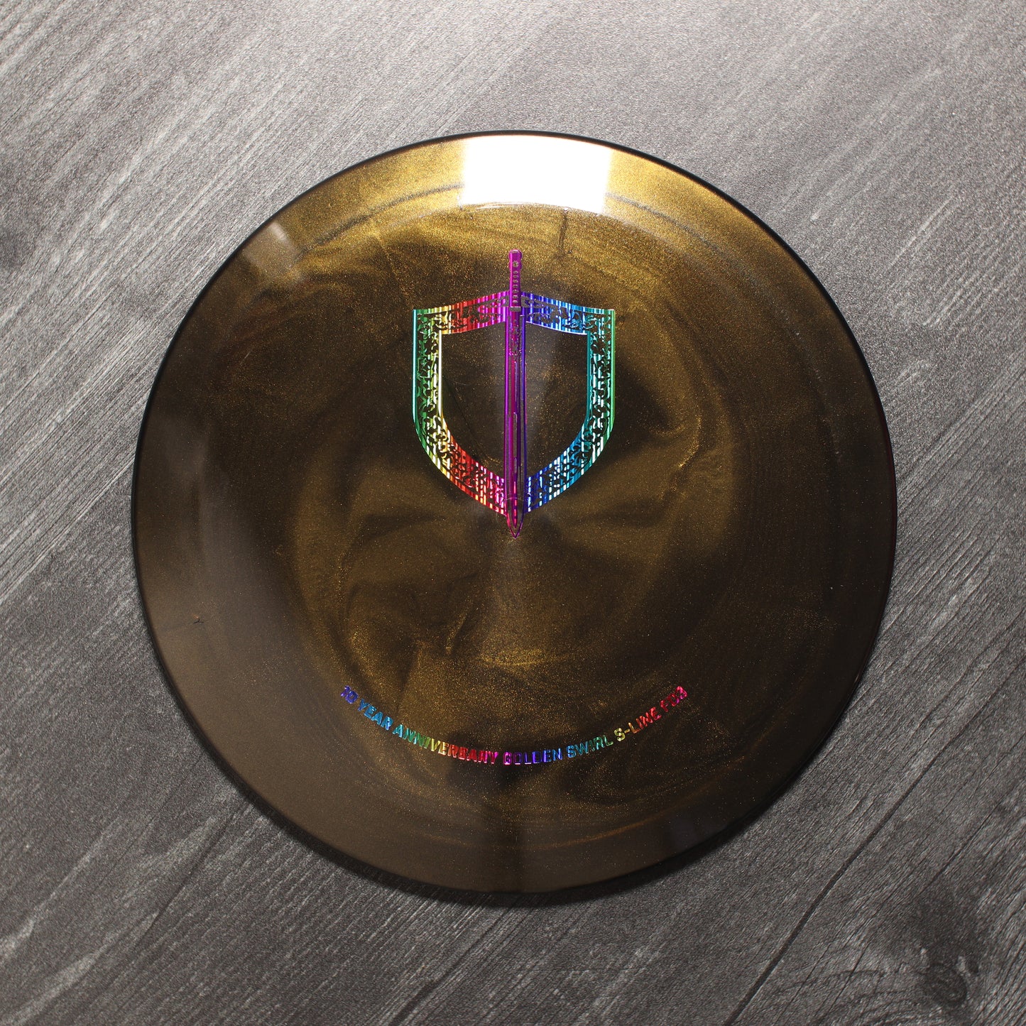 Discmania Originals Golden Swirly S-Line FD3 (Special Edition: 10 Year Anniversary)