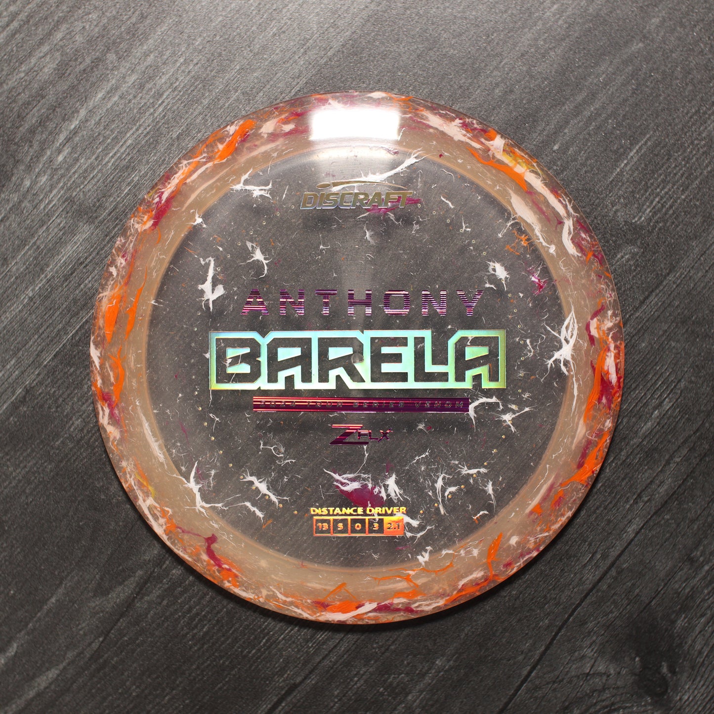 Discraft Jawbreaker Z FLX Venom (Tour Series: Anthony Barela 2024)