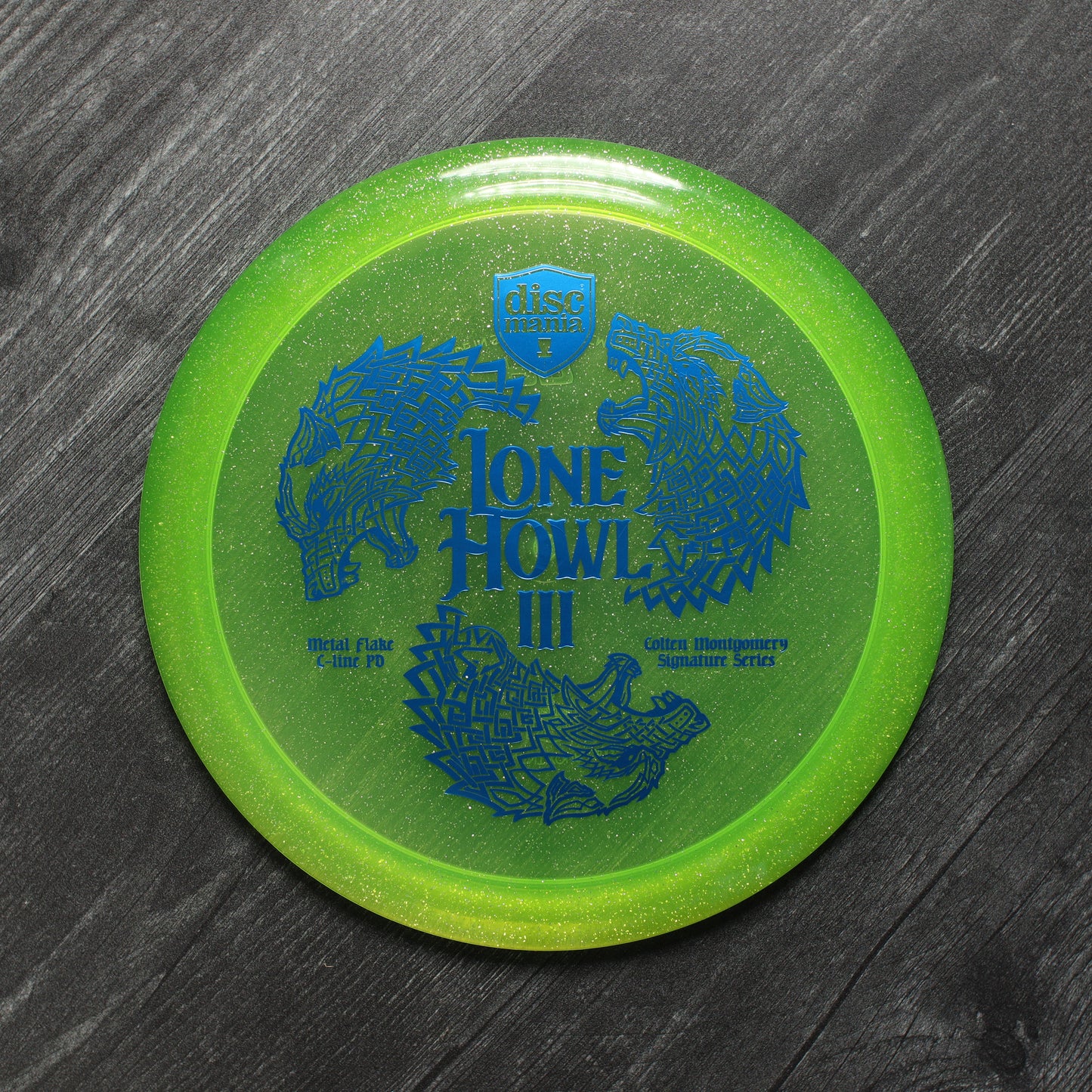 Discmania Originals C-Line Metal Flake PD (Lone Howl 3) (Signature Series: Colten Montgomery)