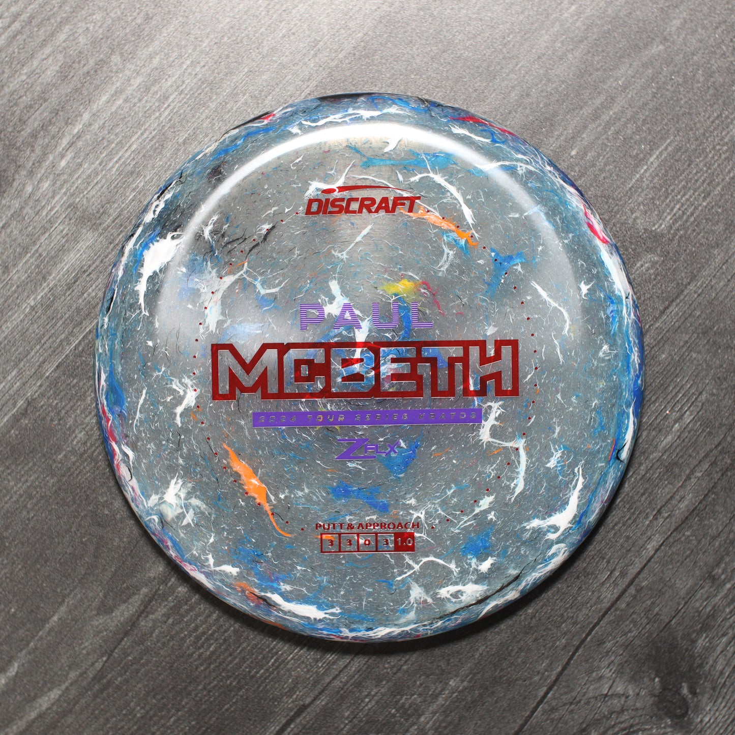 Discraft Jawbreaker Z FLX Kratos (Tour Series: Paul McBeth 2024)