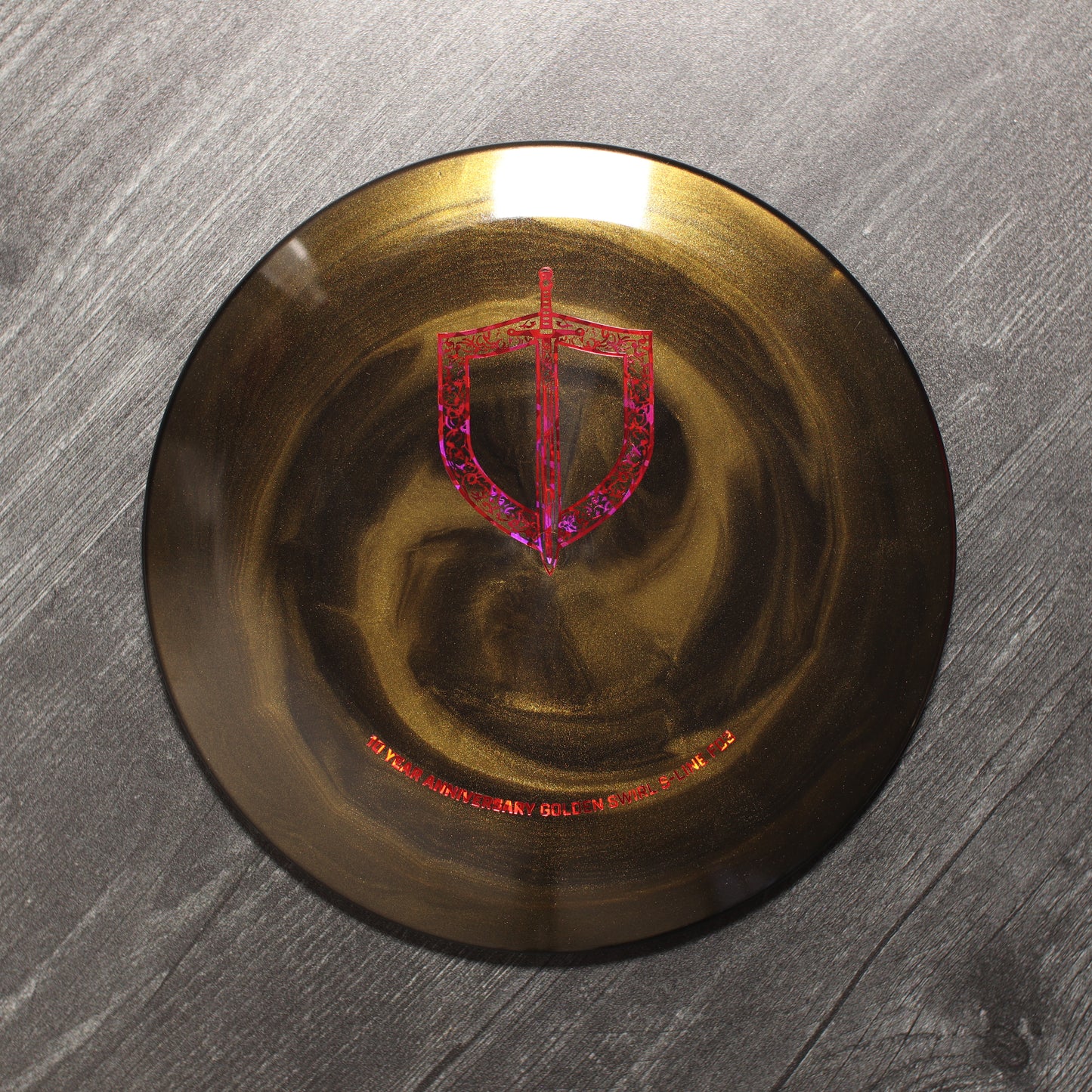 Discmania Originals Golden Swirly S-Line FD3 (Special Edition: 10 Year Anniversary)