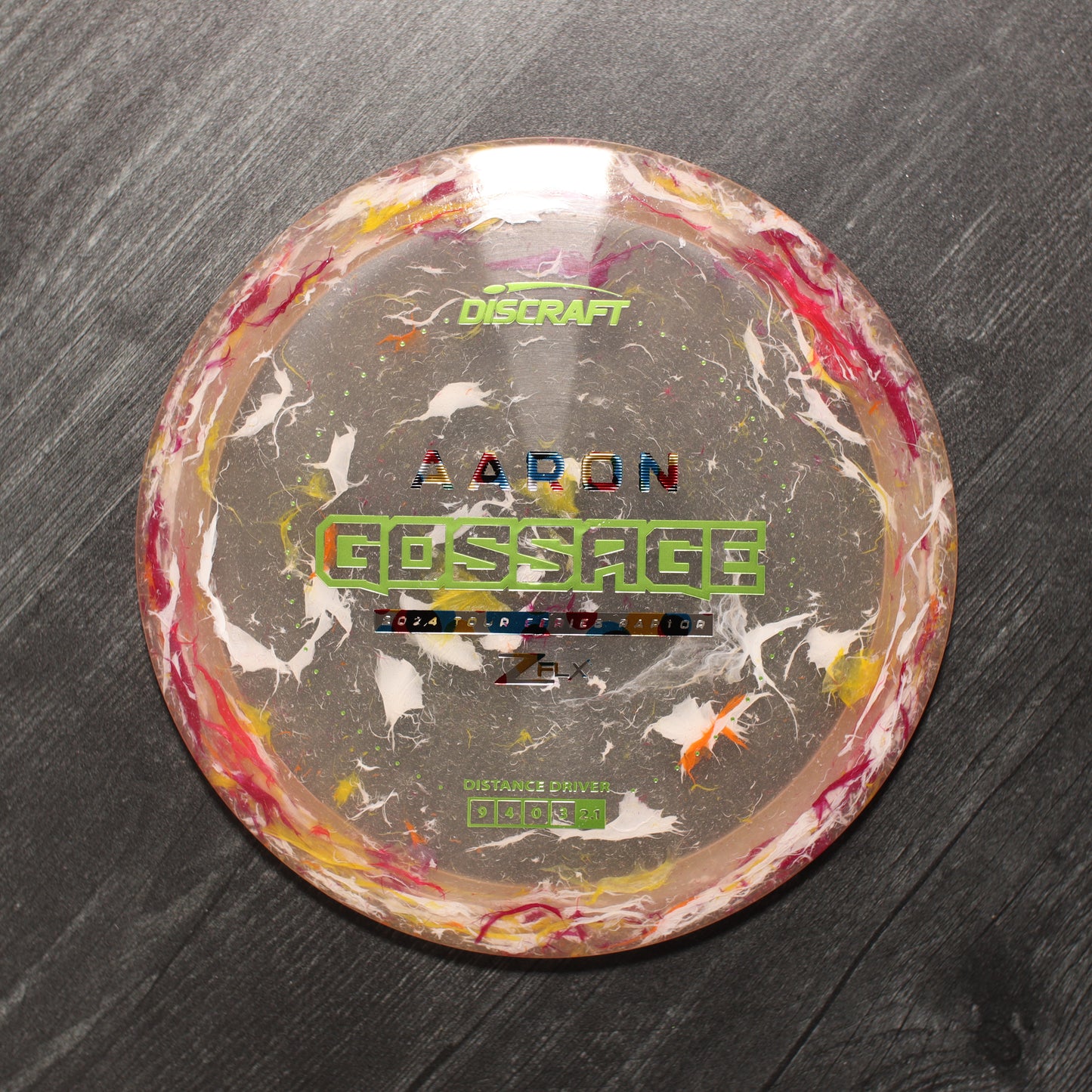 Discraft Jawbreaker Z FLX Raptor (Tour Series: Aaron Gossage 2024)