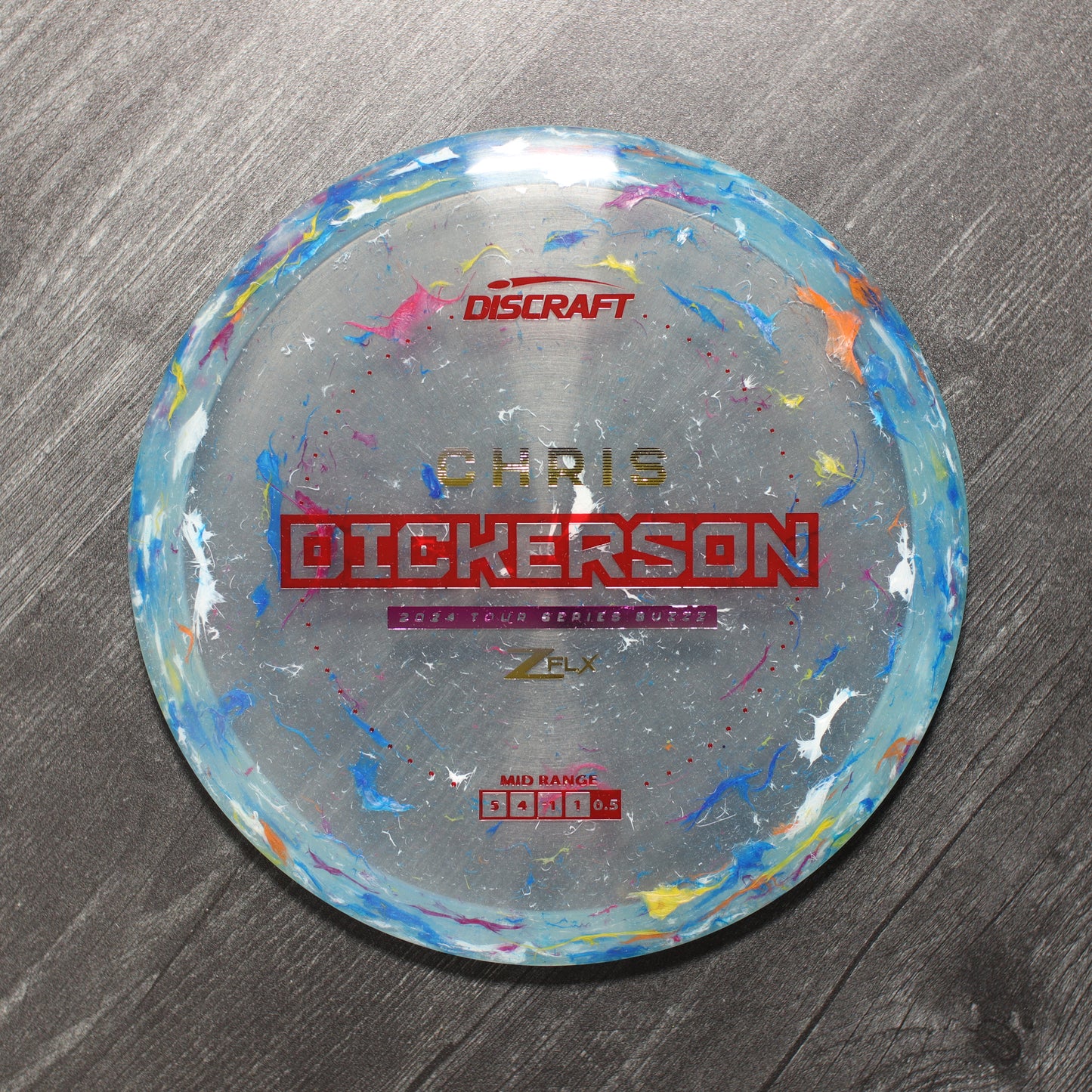 Discraft Jawbreaker Z FLX Buzzz (Tour Series: Chris Dickerson 2024)