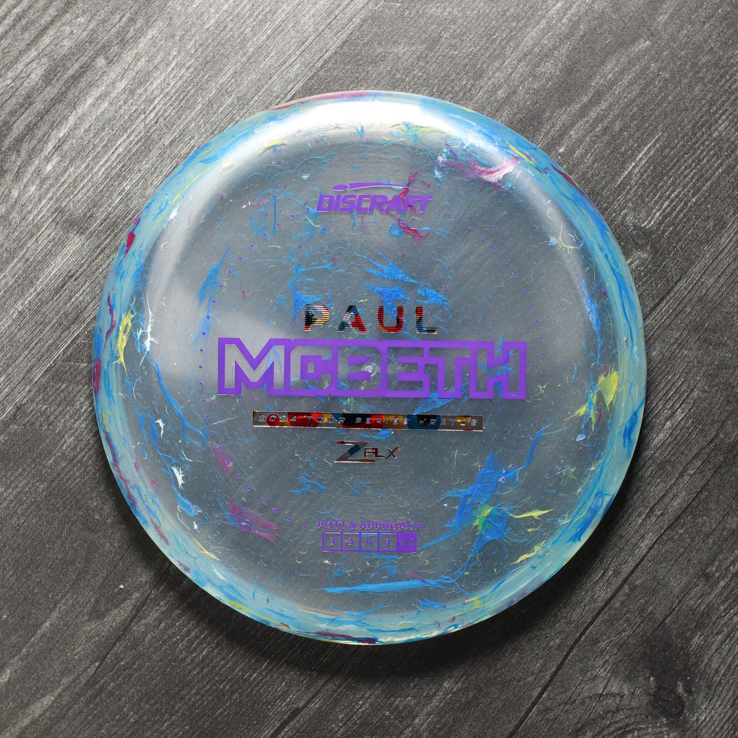 Discraft Jawbreaker Z FLX Kratos (Tour Series: Paul McBeth 2024)