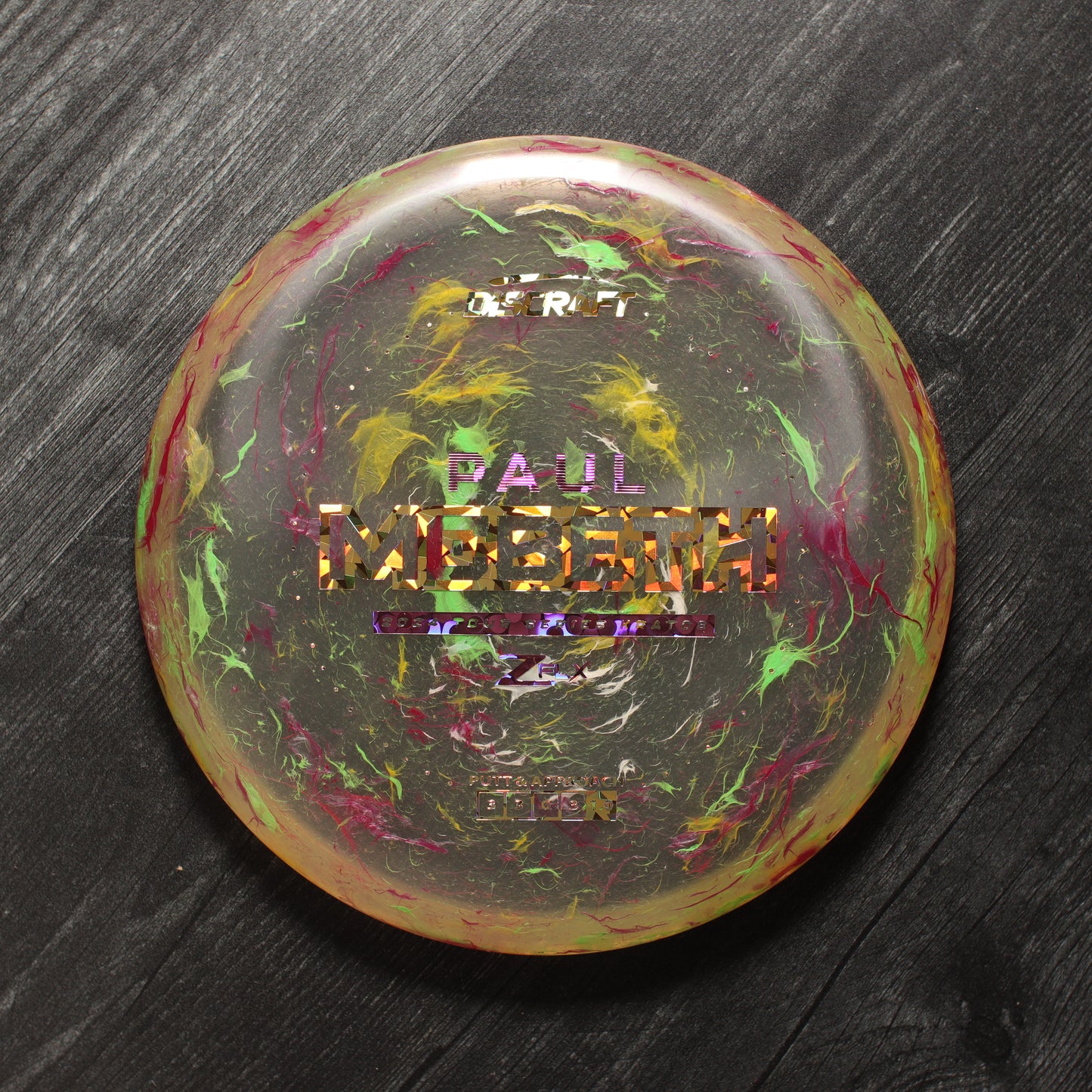 Discraft Jawbreaker Z FLX Kratos (Tour Series: Paul McBeth 2024)