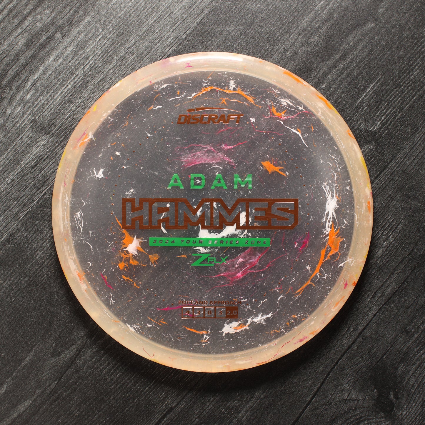 Discraft Jawbreaker Z FLX Zone (Tour Series: Adam Hammes 2024)