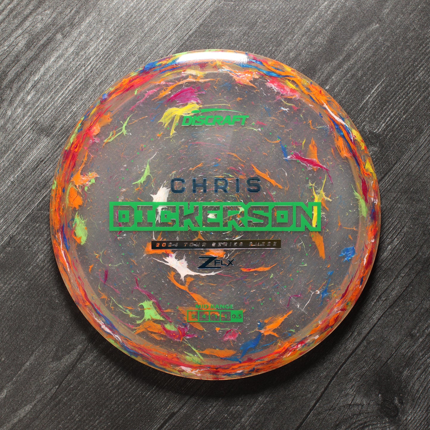 Discraft Jawbreaker Z FLX Buzzz (Tour Series: Chris Dickerson 2024)