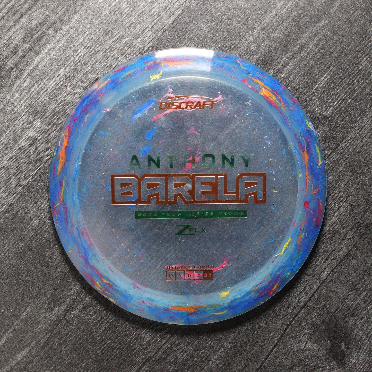 Discraft Jawbreaker Z FLX Venom (Tour Series: Anthony Barela 2024)