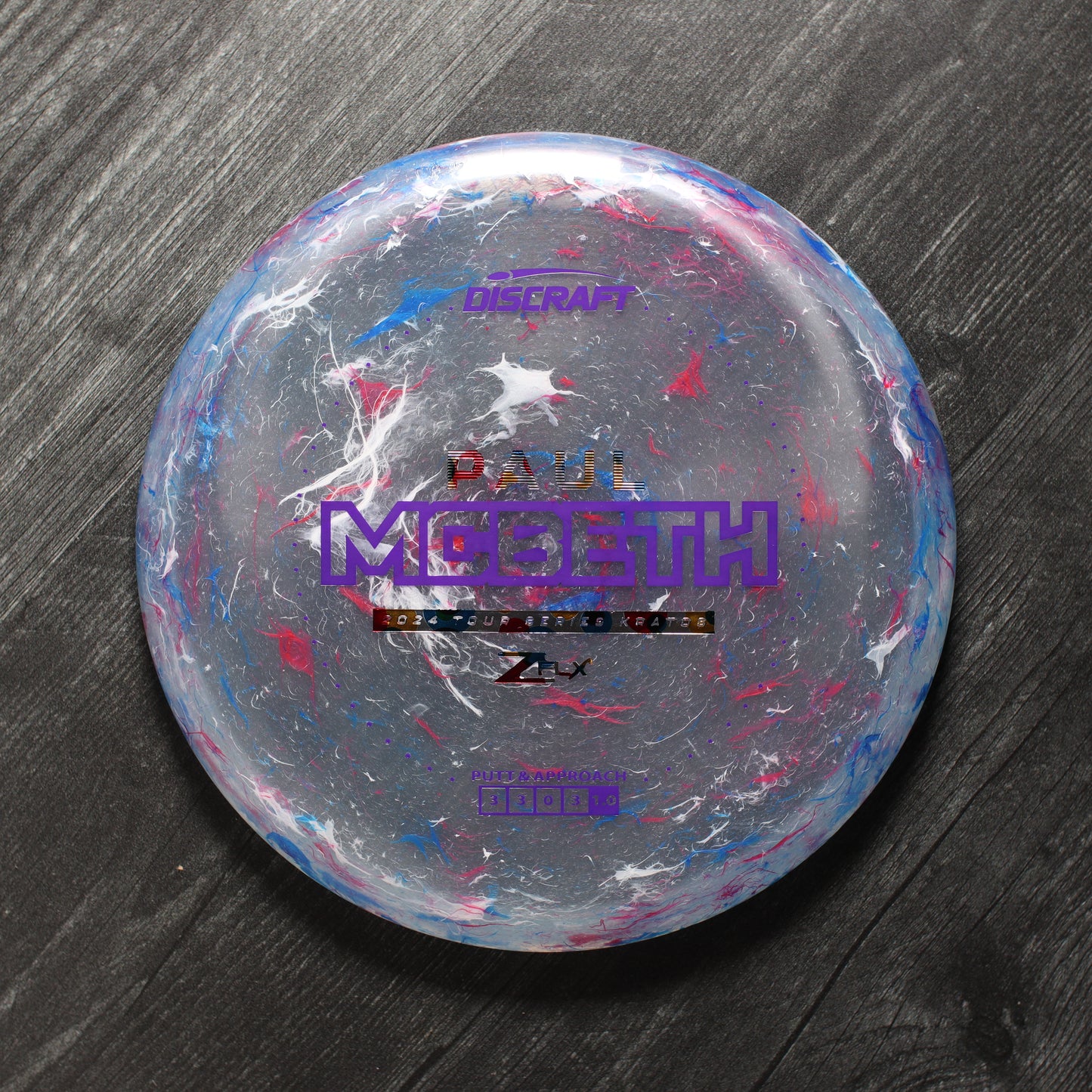 Discraft Jawbreaker Z FLX Kratos (Tour Series: Paul McBeth 2024)