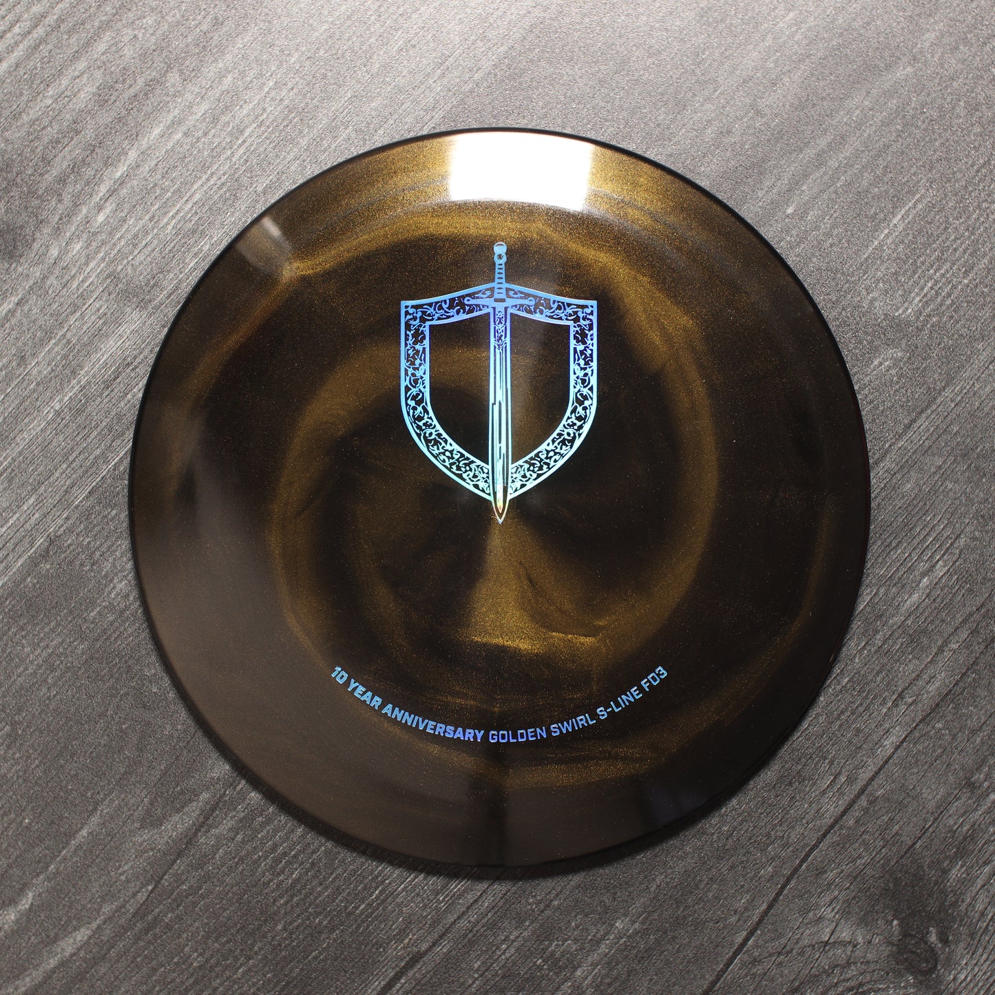 Discmania Originals Golden Swirly S-Line FD3 (Special Edition: 10 Year Anniversary)