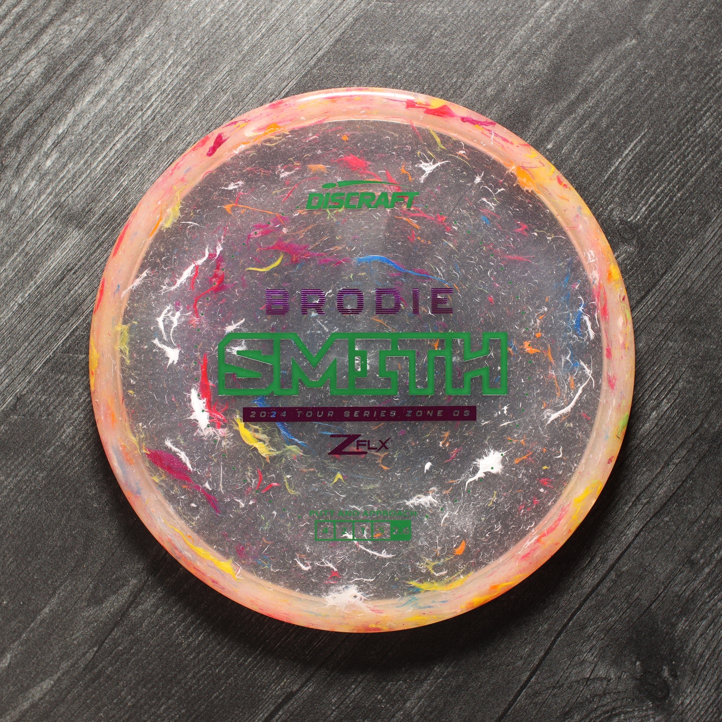 Discraft Jawbreaker Z FLX Zone OS (Tour Series: Brodie Smith 2024)