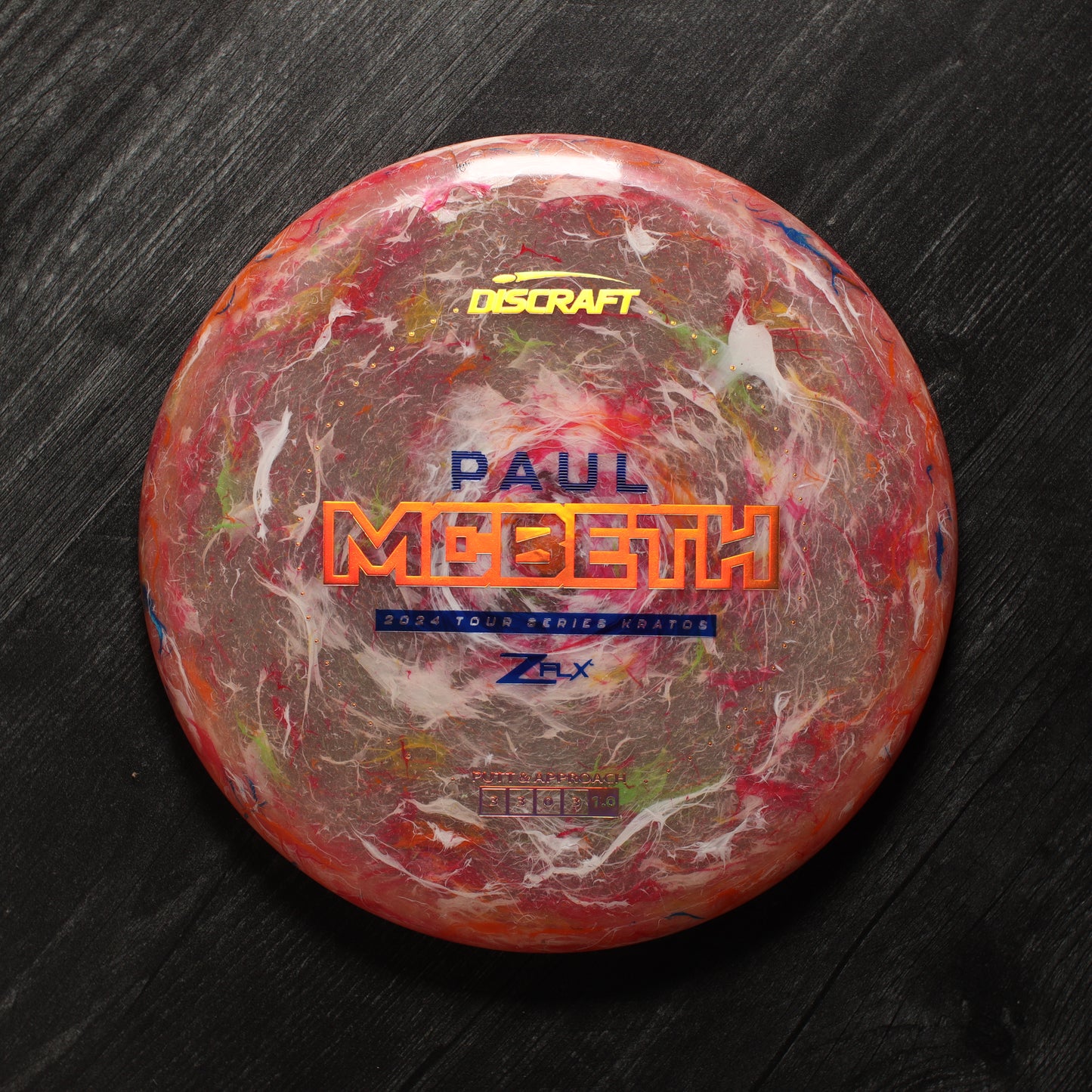 Discraft Jawbreaker Z FLX Kratos (Tour Series: Paul McBeth 2024)