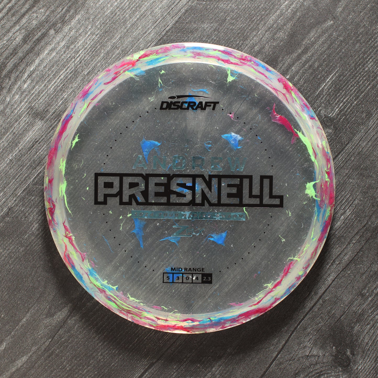 Discraft Jawbreaker Z FLX Swarm (Tour Series: Andrew Presnell 2024)