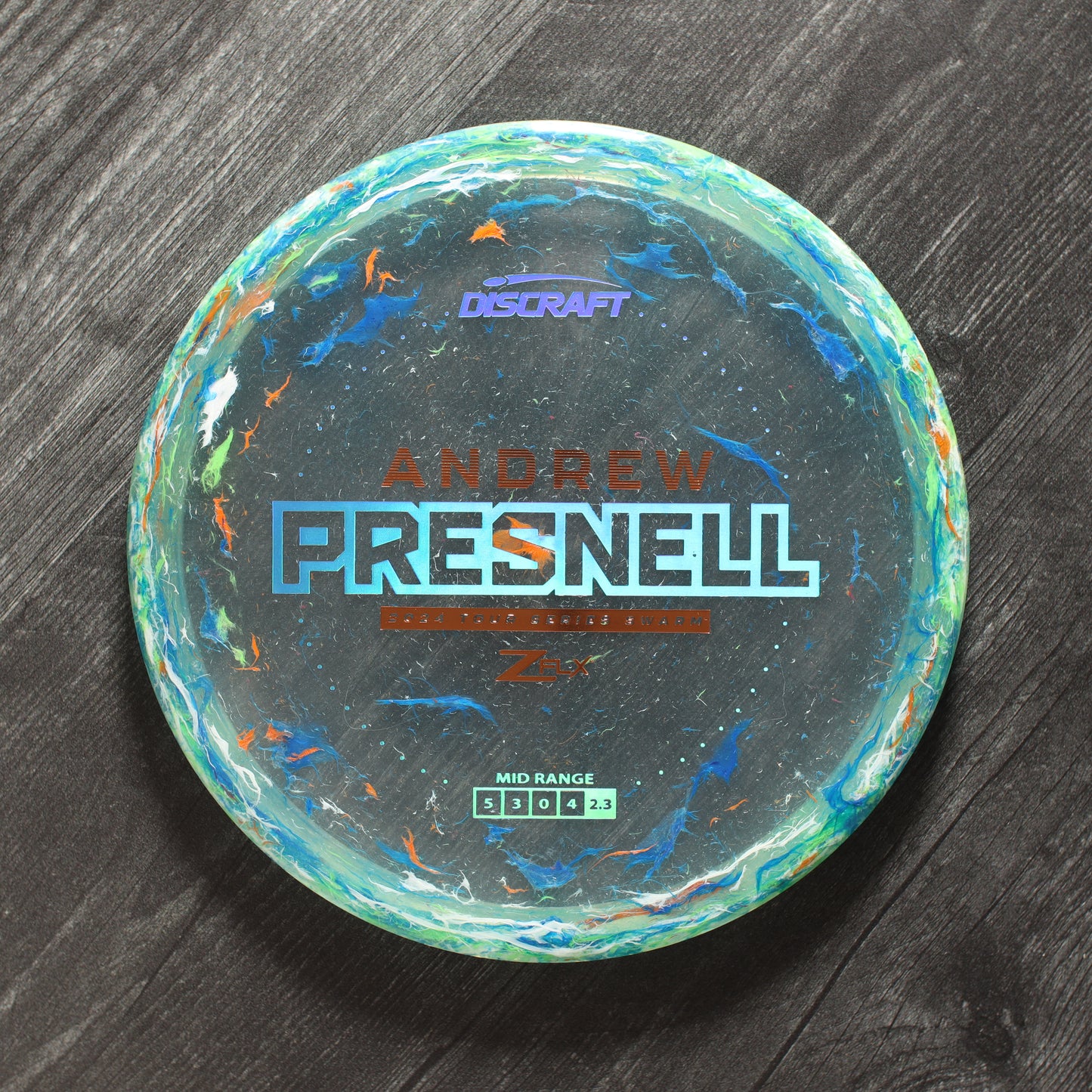 Discraft Jawbreaker Z FLX Swarm (Tour Series: Andrew Presnell 2024)