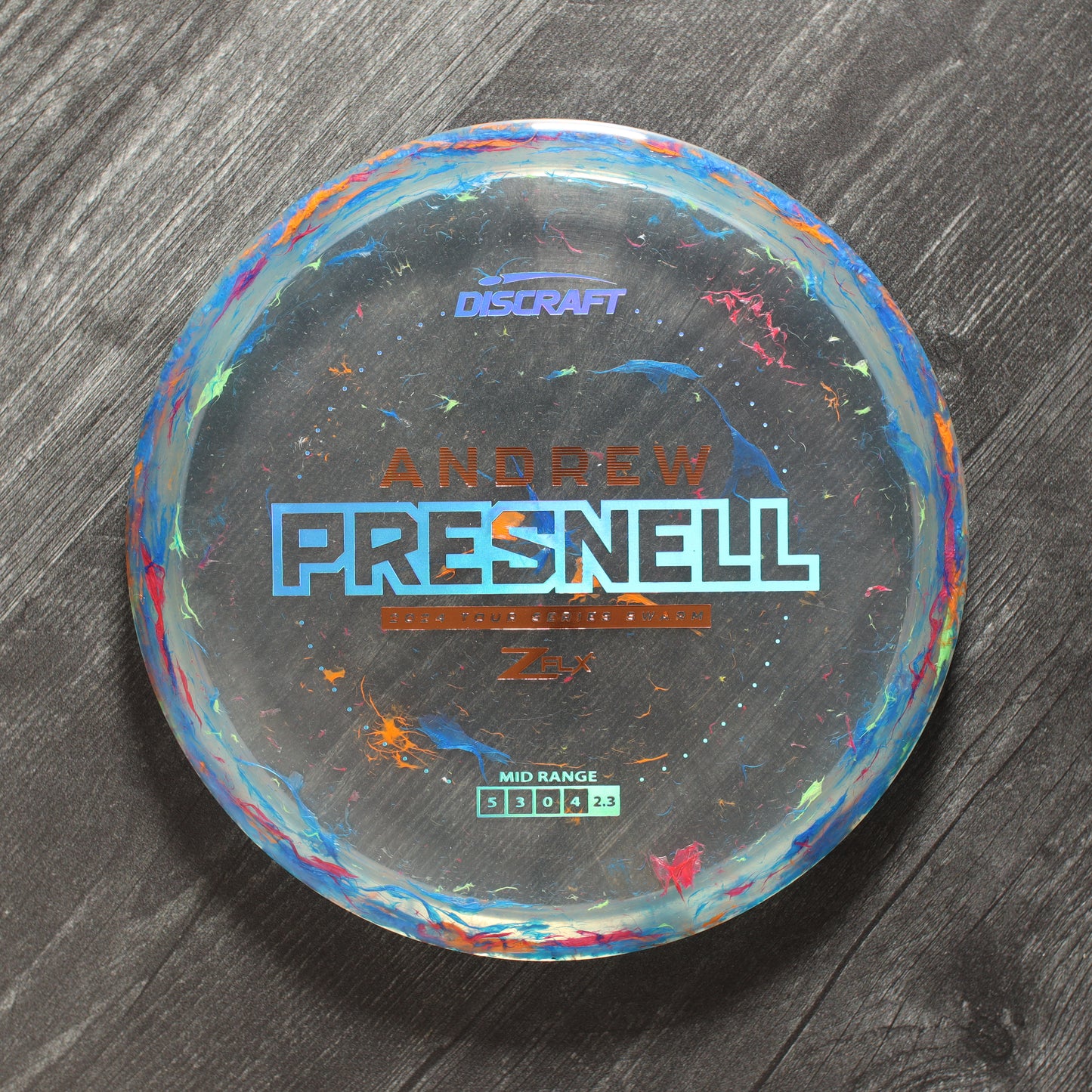 Discraft Jawbreaker Z FLX Swarm (Tour Series: Andrew Presnell 2024)