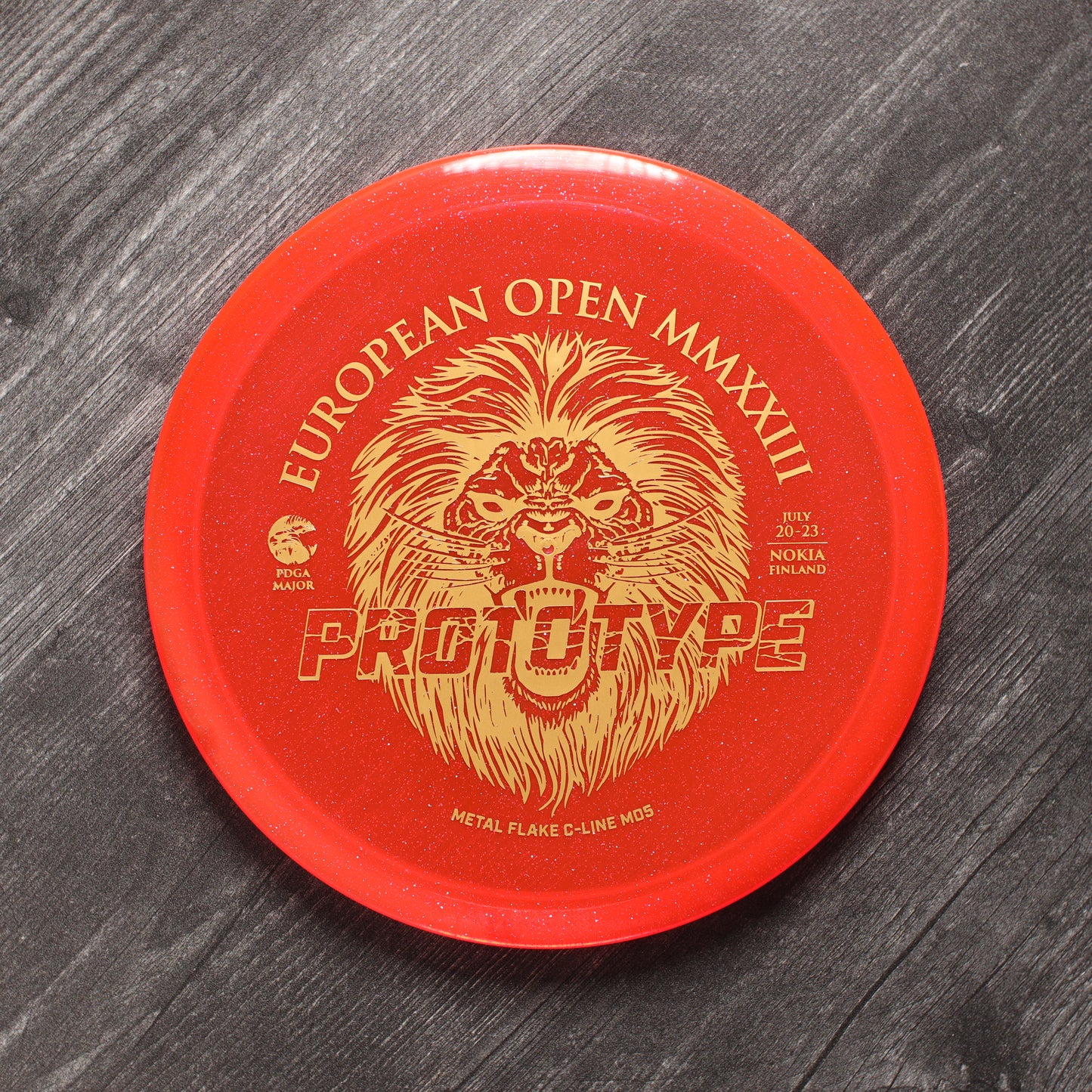 Discmania Originals C-Line Metal Flake MD5 (Prototype: European Open 2023)