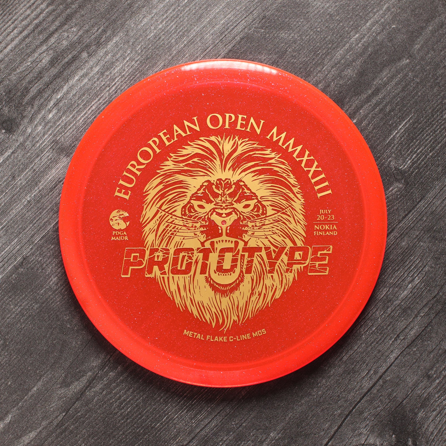 Discmania Originals C-Line Metal Flake MD5 (Prototype: European Open 2023)