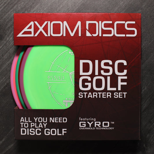 Axiom Premium Disc Golf Starter Set