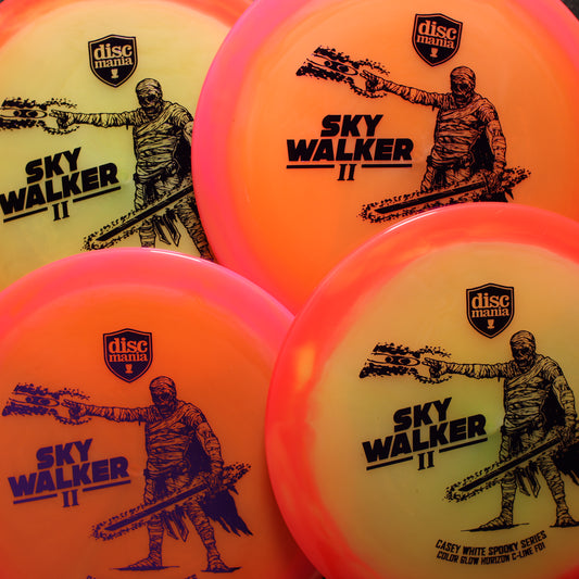 Discmania Originals Color Glow Horizon C-Line FD1 (Sky Walker 2) (Spooky Series: Casey White)