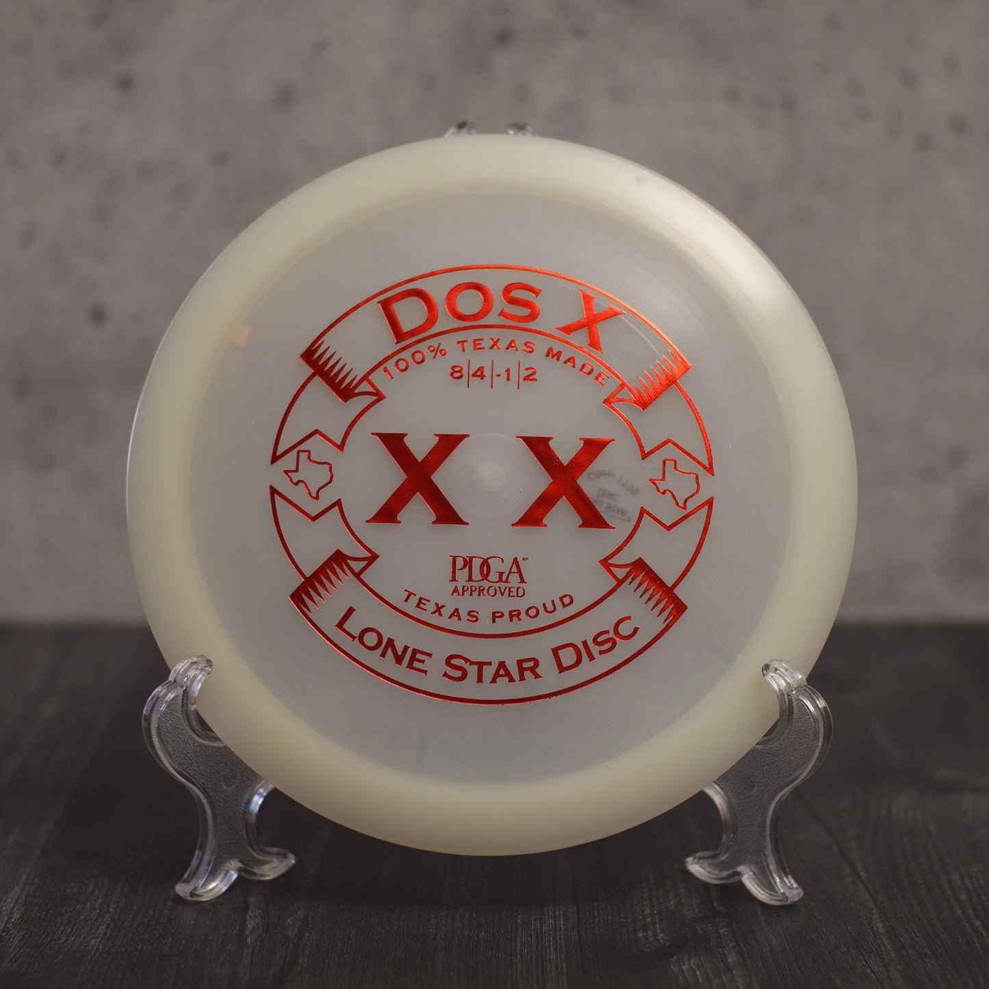 Lone Star Disc Glow Dos X (Stock)