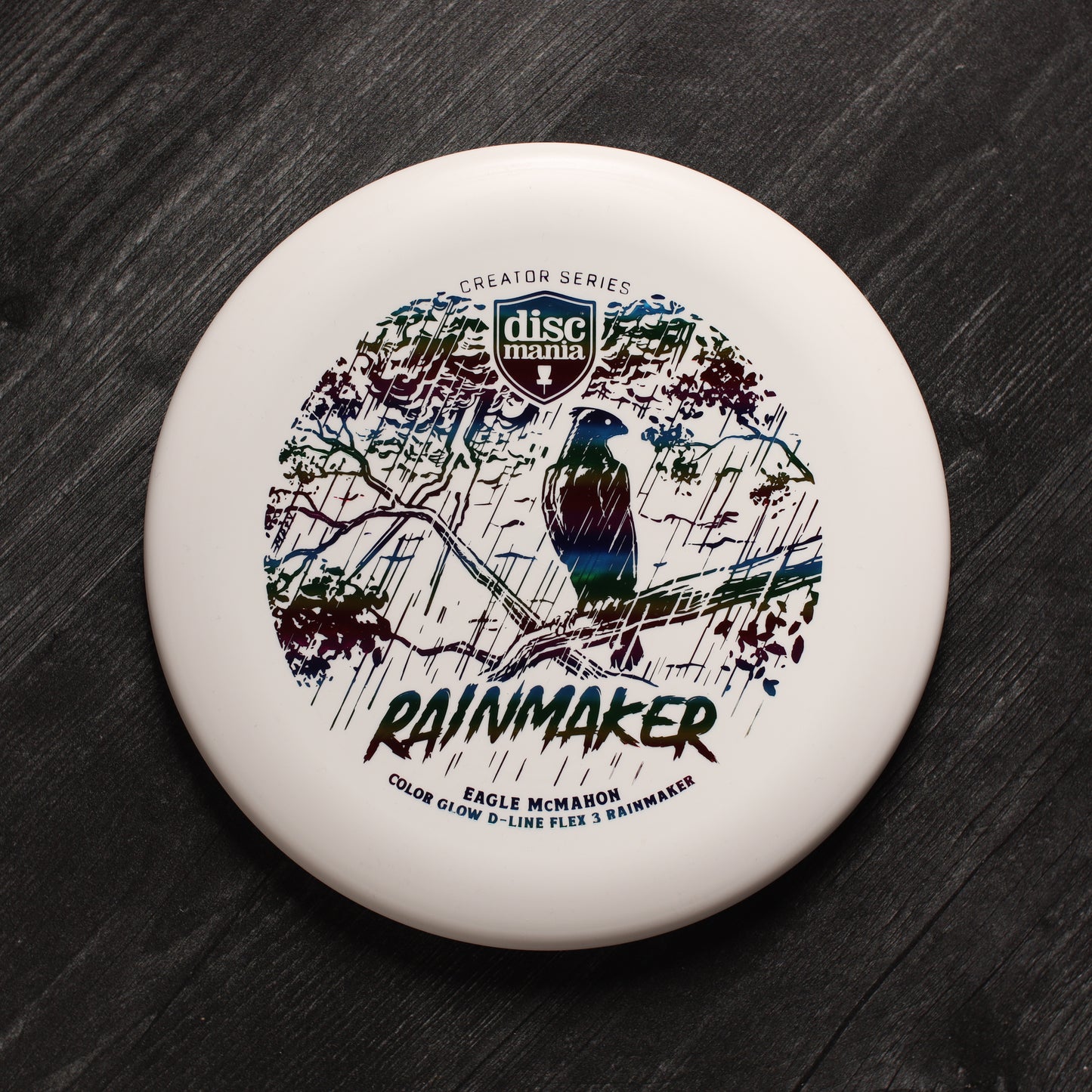 Discmania Originals Color Glow D-Line Flex 3 Rainmaker (Creator Series: Eagle McMahon)