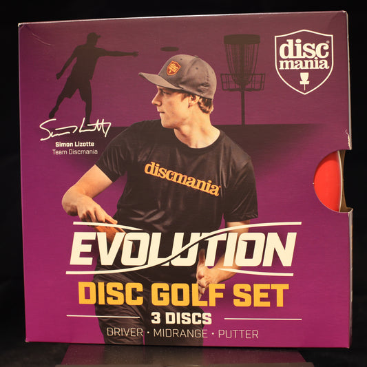 Discmania Evolution Disc Golf Starter Set (Stock)