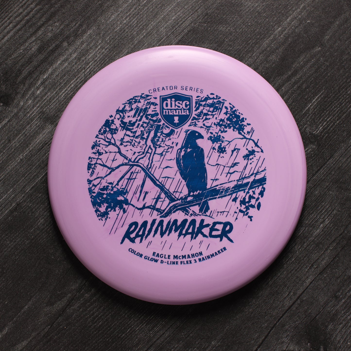 Discmania Originals Color Glow D-Line Flex 3 Rainmaker (Creator Series: Eagle McMahon)