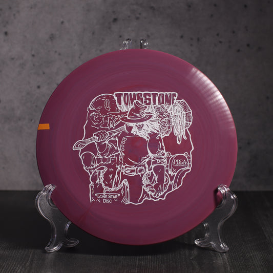 Lone Star Disc Alpha Tombstone (Stock)