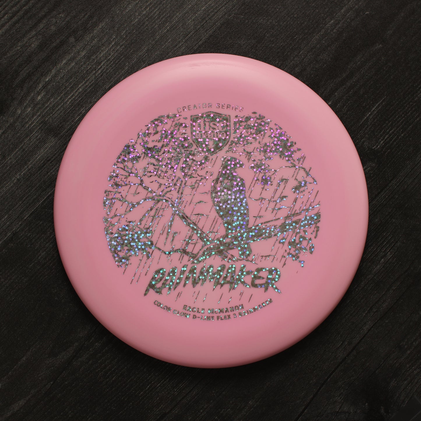 Discmania Originals Color Glow D-Line Flex 3 Rainmaker (Creator Series: Eagle McMahon)