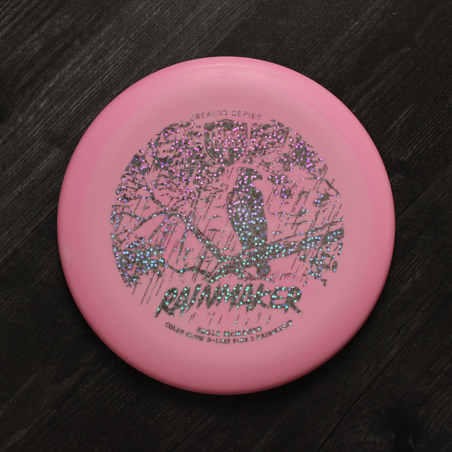 Discmania Originals Color Glow D-Line Flex 3 Rainmaker (Creator Series: Eagle McMahon)