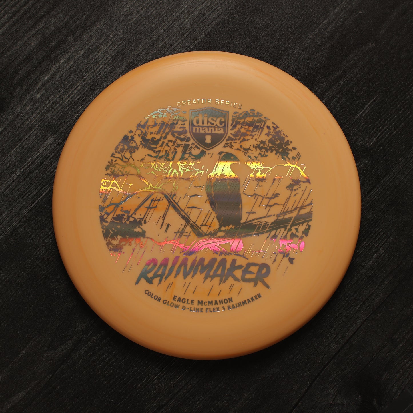 Discmania Originals Color Glow D-Line Flex 3 Rainmaker (Creator Series: Eagle McMahon)