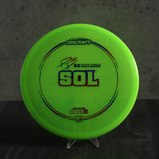 Discraft Z Line Sol (Signature Series: Paige Pierce 5x)