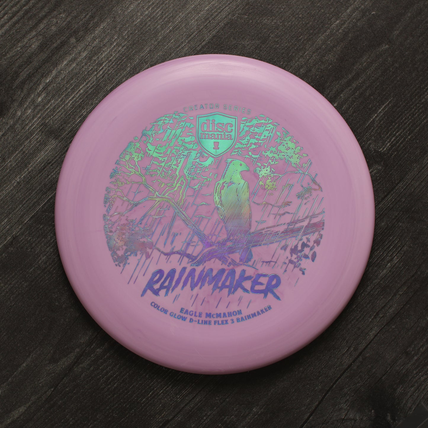 Discmania Originals Color Glow D-Line Flex 3 Rainmaker (Creator Series: Eagle McMahon)