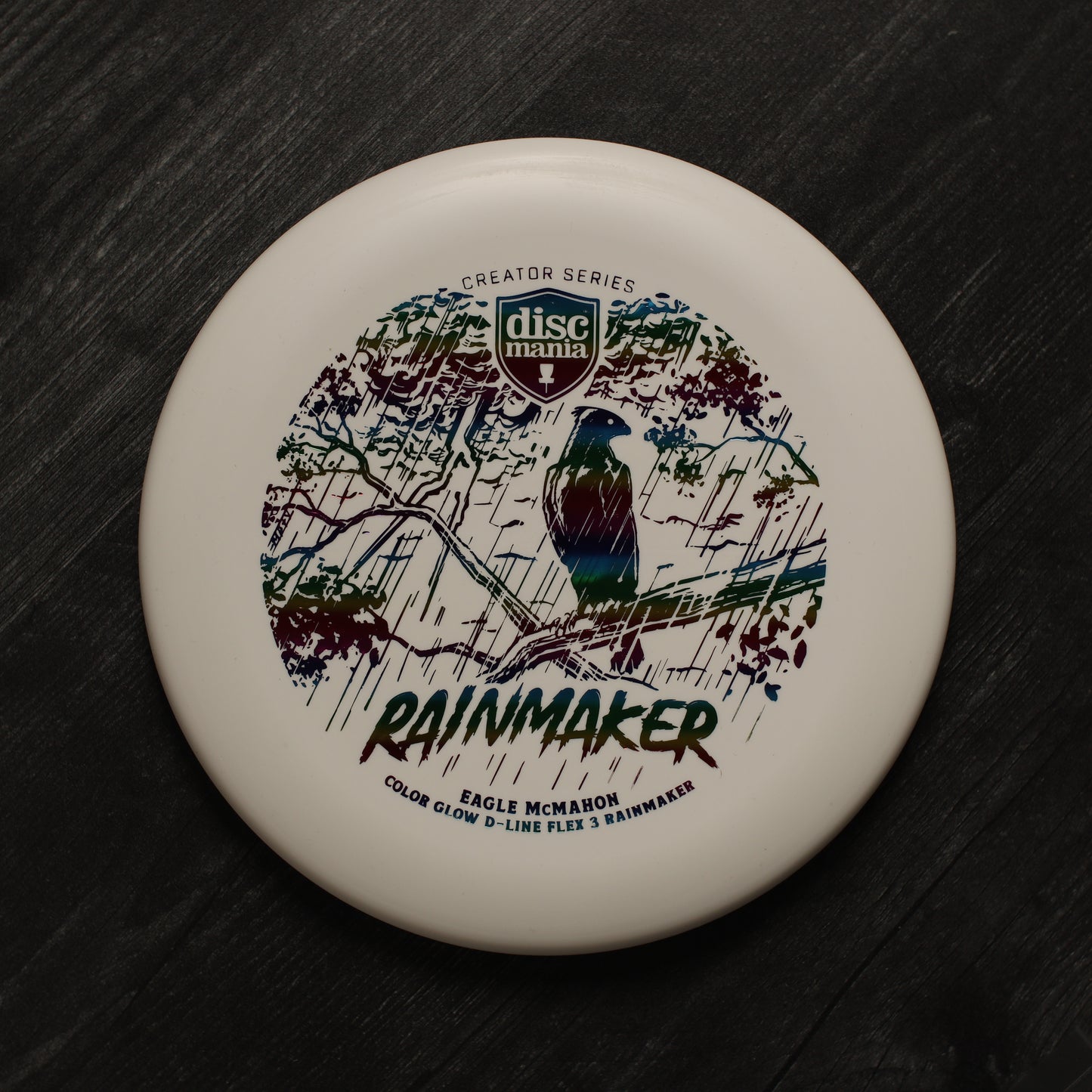 Discmania Originals Color Glow D-Line Flex 3 Rainmaker (Creator Series: Eagle McMahon)