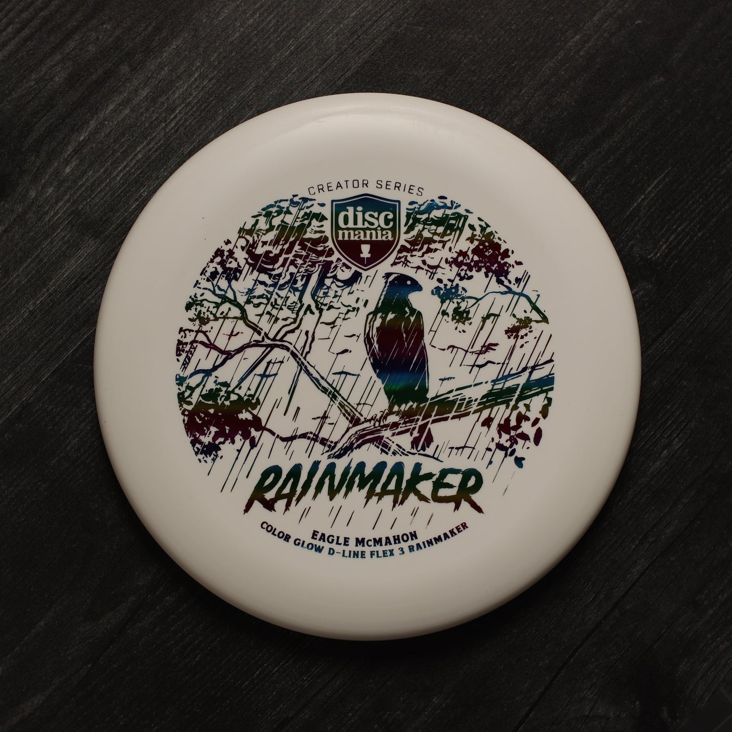 Discmania Originals Color Glow D-Line Flex 3 Rainmaker (Creator Series: Eagle McMahon)