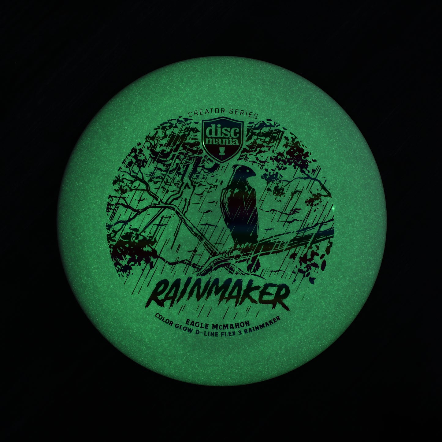 Discmania Originals Color Glow D-Line Flex 3 Rainmaker (Creator Series: Eagle McMahon)