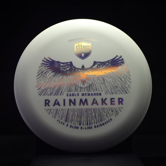 Discmania Originals D-Line Flex 3 Glow Rainmaker (Creator Series: Eagle McMahon)