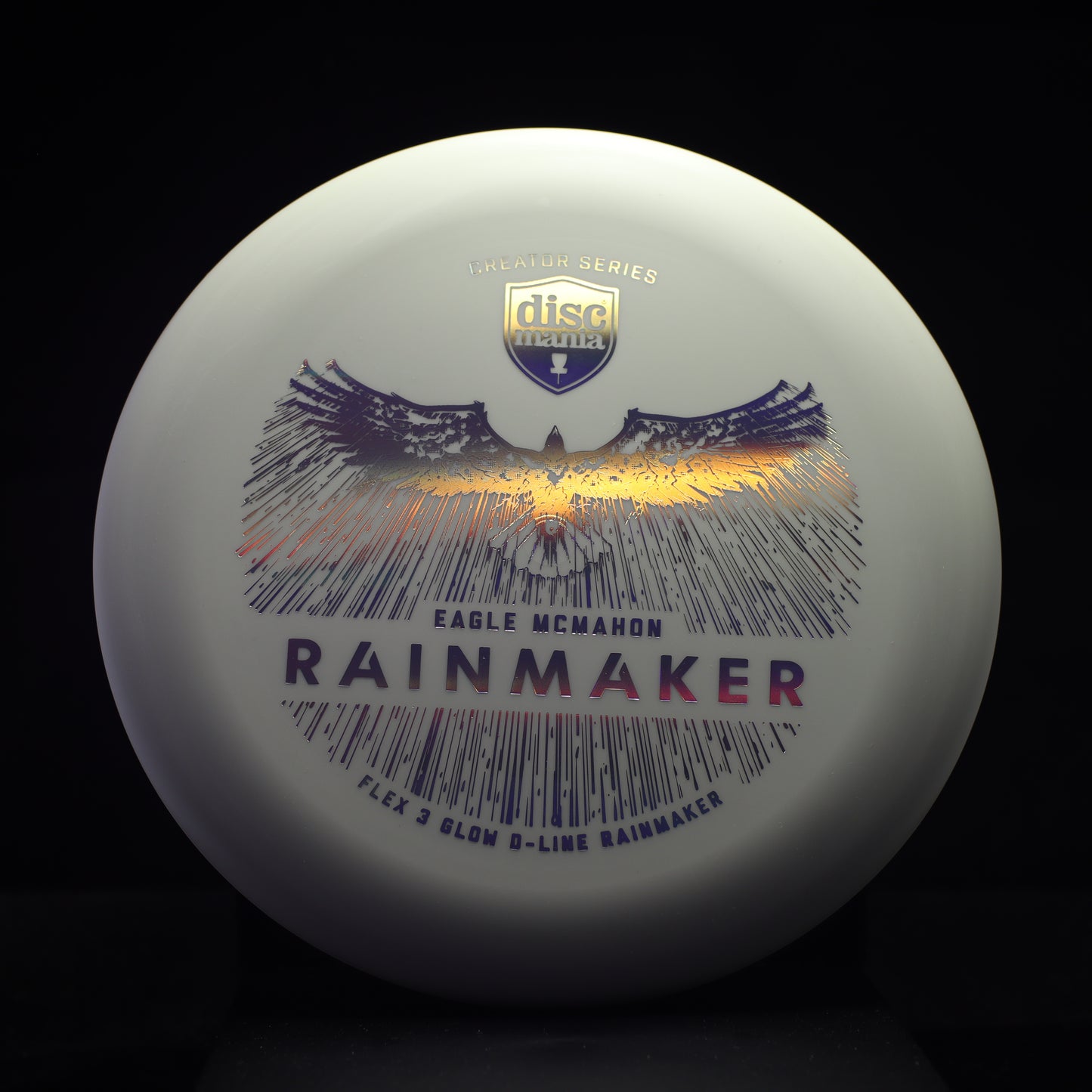 Discmania Originals D-Line Flex 3 Glow Rainmaker (Creator Series: Eagle McMahon)