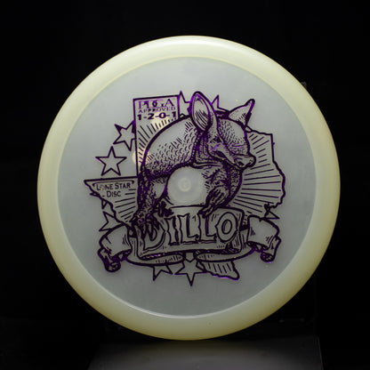 Lone Star Disc Glow Armadillo (Stock)