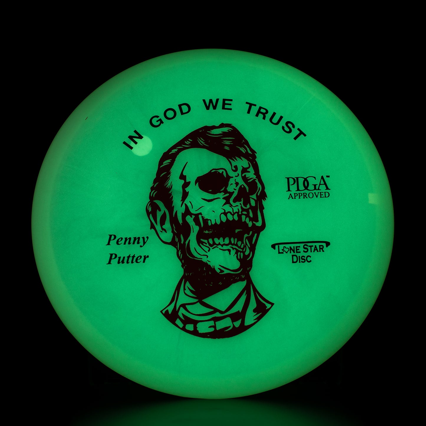 Lone Star Disc Glow Penny Putter (Special Edition: Halloween 2022)