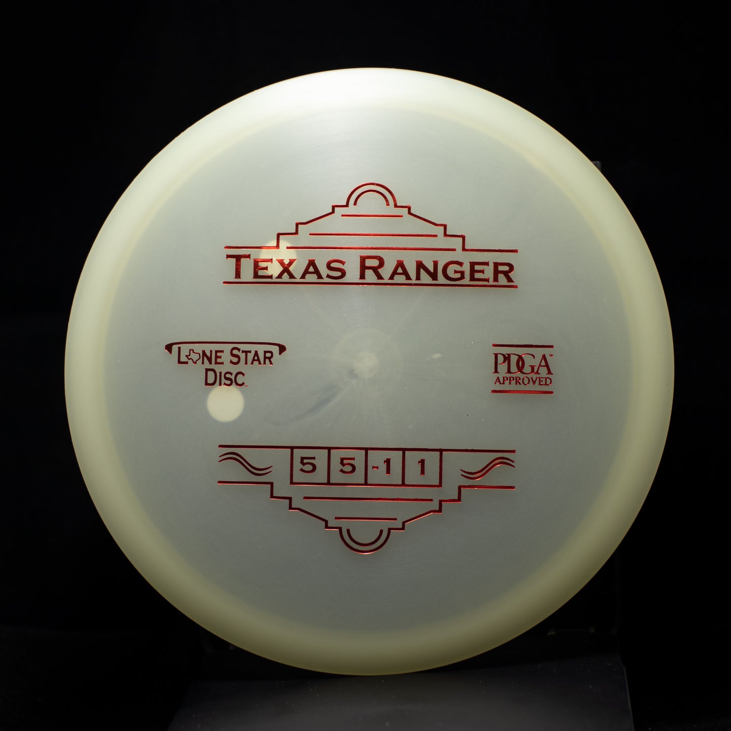 Lone Star Disc Glow Texas Ranger (Stock)